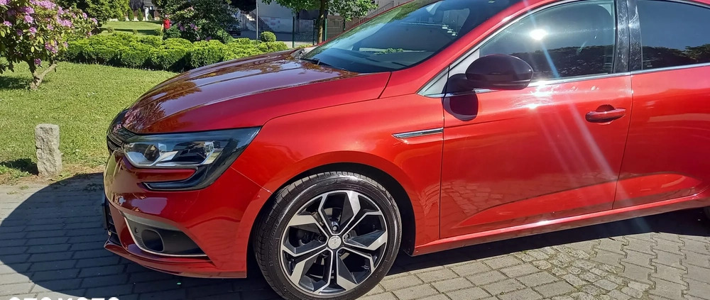 Renault Megane cena 48500 przebieg: 88808, rok produkcji 2017 z Rybnik małe 106